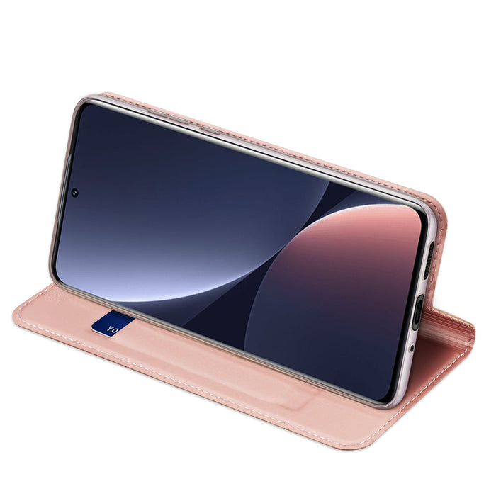 Dux Ducis Skin Pro Holster Cover Flip Cover for Xiaomi 12 Pro pink - Cell phone cases and covers<<<HurtelXML