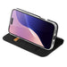 Dux Ducis Skin Pro iPhone 16 Pro Max Case with Flip and Card Slot - Black - Cell phone cases and covers<<<HurtelXML