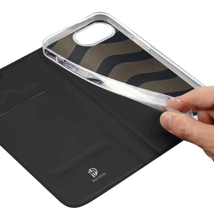 Dux Ducis Skin Pro iPhone 16e Case - Black - Cell phone cases and covers<<<HurtelXML