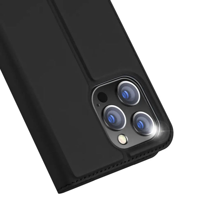 Dux Ducis Skin Pro Wallet Case for iPhone 15 Pro Max - Black - Cell phone cases and covers<<<HurtelXML