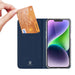 Dux Ducis Skin Pro Wallet Case for iPhone 15 Plus - Blue - Cell phone cases and covers<<<HurtelXML
