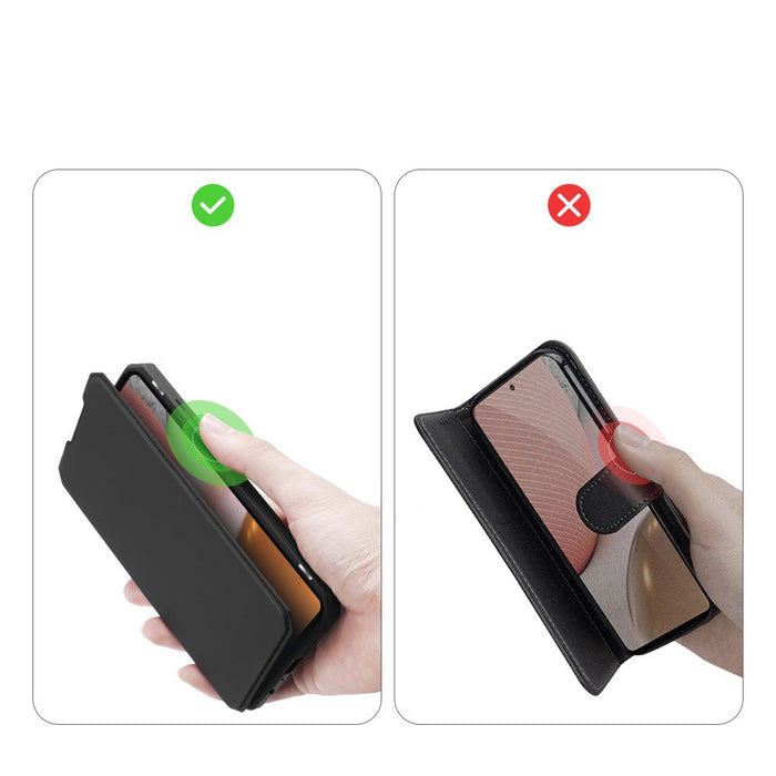 DUX DUCIS Skin X Bookcase type case for Samsung Galaxy A72 4G black - Cell phone cases and covers<<<HurtelXML
