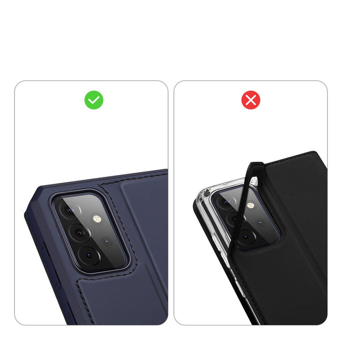 DUX DUCIS Skin X Bookcase type case for Samsung Galaxy A72 4G blue - Cell phone cases and covers<<<HurtelXML