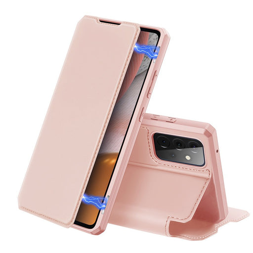 DUX DUCIS Skin X Bookcase type case for Samsung Galaxy A72 4G pink - Cell phone cases and covers<<<HurtelXML