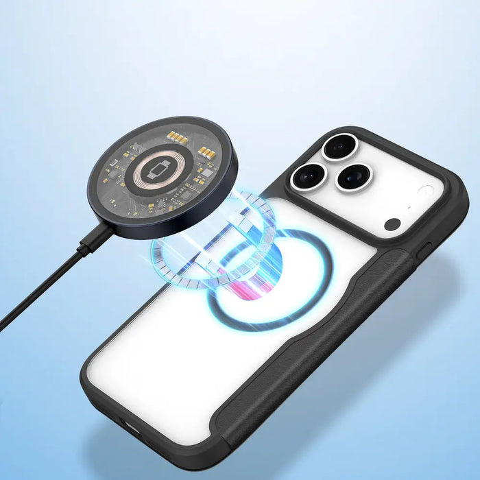 Dux Ducis Skin X Pro Case for iPhone 17 Pro with Wallet MagSafe Compatible - Black - Cell phone cases