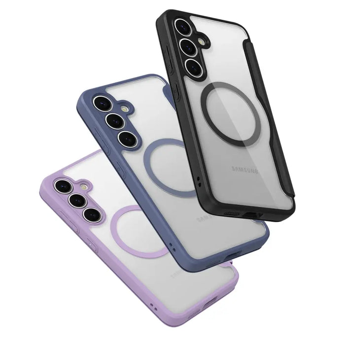 Dux Ducis Skin X Pro case for Samsung Galaxy S25 with MagSafe and wallet - blue - Cell phone cases