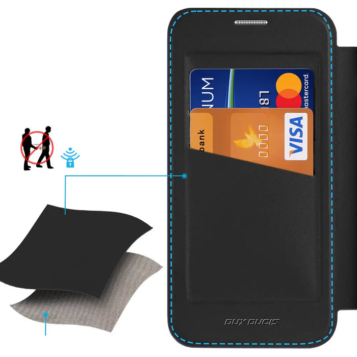 Dux Ducis Skin X Pro case for Samsung Galaxy S25+ with MagSafe and wallet - black - Cell phone cases