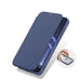 Dux Ducis Skin X Pro case for Samsung Galaxy S25 with MagSafe and wallet - blue - Cell phone cases
