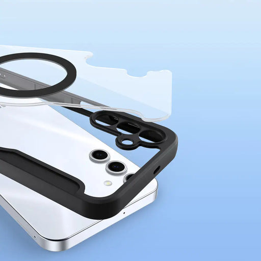 Dux Ducis Skin X Pro case for Samsung Galaxy S25+ with MagSafe and wallet - black - Cell phone cases