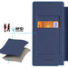 Dux Ducis Skin X Pro case for Samsung S24 Ultra with magnetic ring and flap - blue - Cell phone cases