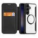 Dux Ducis Skin X Pro case for Samsung S24 with magnetic ring and flap - black - Cell phone cases and covers<<<HurtelXML