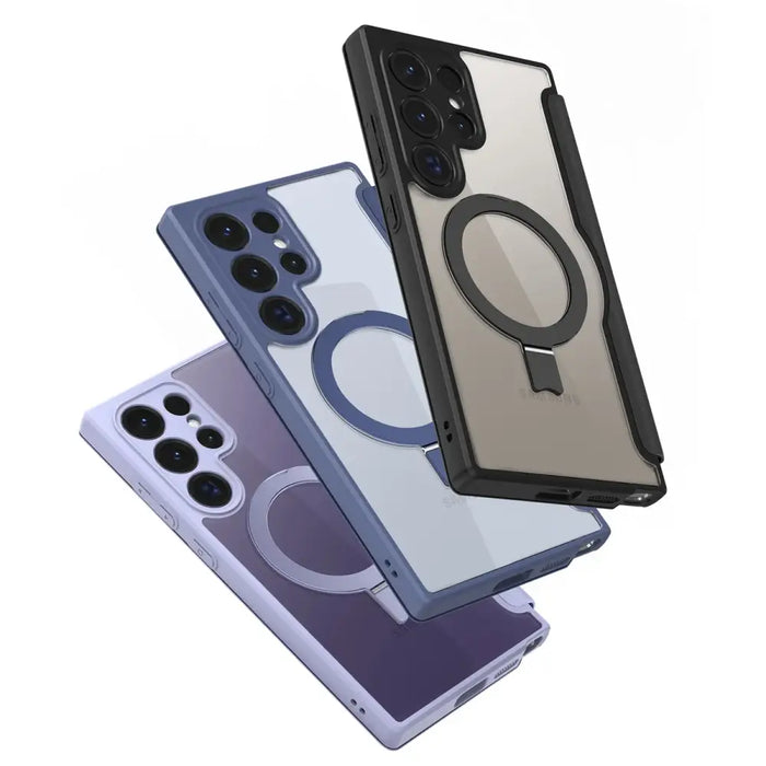 Dux Ducis Skin X Pro case with flap and magnetic ring for Samsung S24 Ultra - black - Cell phone cases