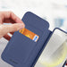 Dux Ducis Skin X Pro case with magnetic ring / stand for Samsung S24 - blue - Cell phone cases and covers<<<HurtelXML