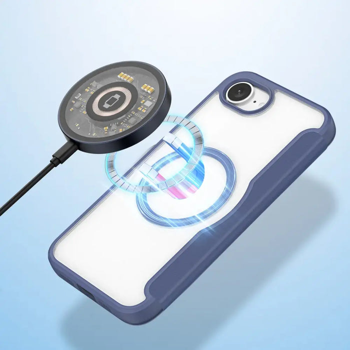 Dux Ducis Skin X Pro Case with MagSafe for iPhone 16e - Blue - Cell phone cases and covers<<<HurtelXML