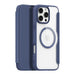 Dux Ducis Skin X Pro iPhone 16 Pro Case with MagSafe and Flip Cover - Blue - Cell phone cases and covers<<<HurtelXML