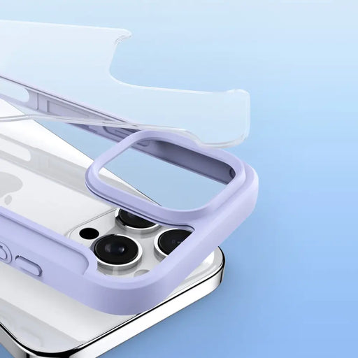Dux Ducis Skin X Pro iPhone 16 Pro Max Case with MagSafe and Flip Cover - Purple - Cell phone cases