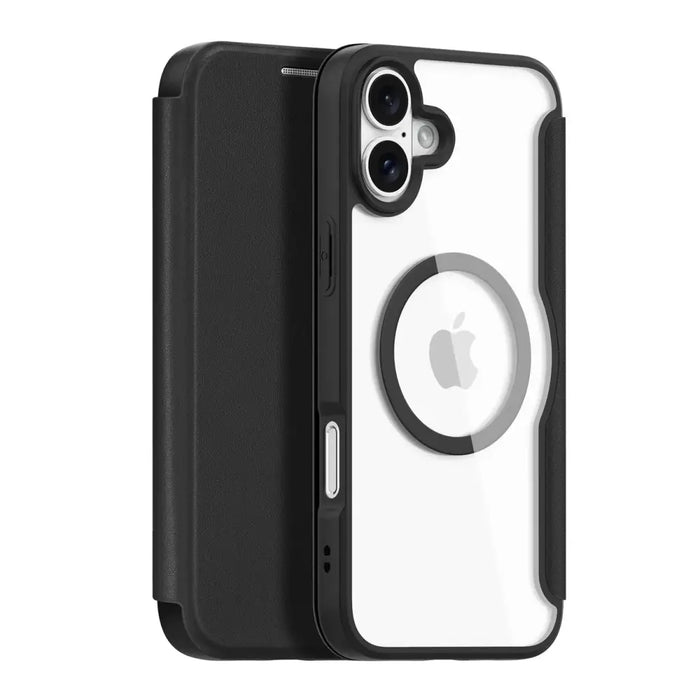 Dux Ducis Skin X Pro iPhone 16 Plus Case with MagSafe and Flip Cover - Black - Cell phone cases and covers<<<HurtelXML