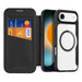 Dux Ducis Skin X Pro iPhone 17 Air Case with Wallet MagSafe Compatible - Black - Cell phone cases and covers<<<HurtelXML