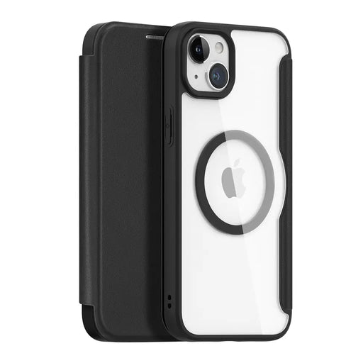 Dux Ducis Skin X Pro Magnetic Flip MagSafe Case iPhone 15 - Black - Cell phone cases and covers<<<HurtelXML