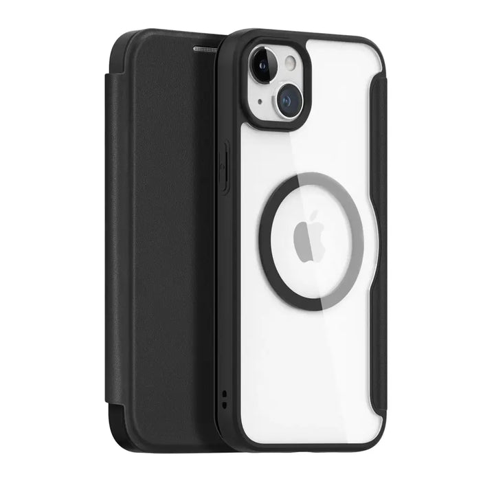 Dux Ducis Skin X Pro Magnetic Flip MagSafe Case iPhone 15 Plus - Black - Cell phone cases and covers<<<HurtelXML