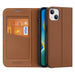 Dux Ducis Skin X2 case for iPhone 14 Plus case with magnetic flap brown - Cell phone cases and covers<<<HurtelXML