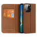 Dux Ducis Skin X2 case for iPhone 14 Pro case with magnetic flap brown - Cell phone cases and covers<<<HurtelXML