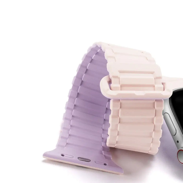Dux Ducis Strap (Armor Version) Apple Watch Ultra SE 9 8 7 6 5 4 3 2 1 (49 45 44 42 mm) Silicone Magnetic Band Bracelet
