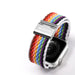 Dux Ducis Strap (Mixture II Version) Apple Watch SE strap 9 8 7 6 5 4 3 2 1 (41 40 38 mm) braided strap pale stripes