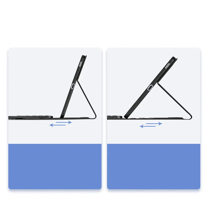 Dux Ducis (TK series) Keyboard Case for Samsung Tab S10 FE+ (Plus) - Black - Cell phone cases and covers<<<HurtelXML