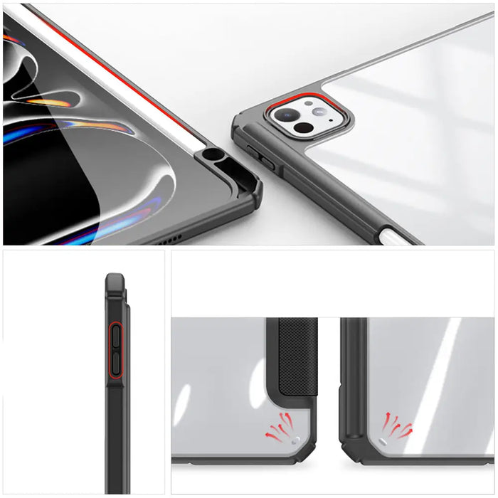 Dux Ducis Toby case with flap and stand for iPad Pro 11’’ 2024 - black - Cell phone cases and covers<<<HurtelXML