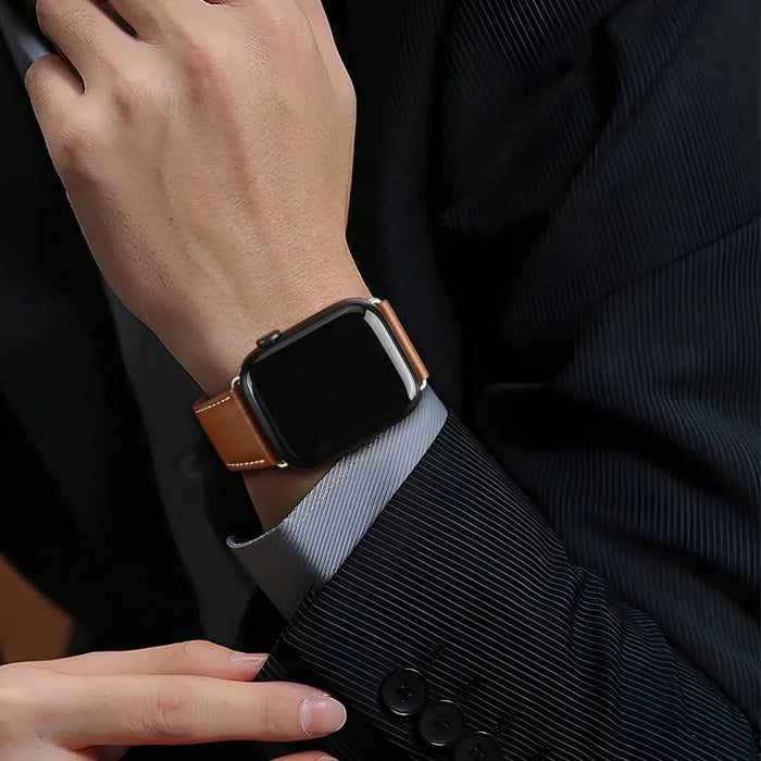 Dux Ducis Ya strap for Apple Watch 42 / 44 / 45 / 49 mm - brown - Cell phone cases and covers<<<HurtelXML