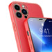 Dux Ducis Yolo elegant case made of soft TPU and PU leather for iPhone 13 Pro red - Cell phone cases