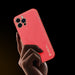 Dux Ducis Yolo elegant case made of soft TPU and PU leather for iPhone 13 Pro Max red - Cell phone cases