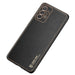 Dux Ducis Yolo elegant case made of soft TPU and PU leather for Samsung Galaxy A72 4G black - Cell phone cases