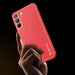 Dux Ducis Yolo elegant cover made of ecological leather for Samsung Galaxy S22 + (S22 Plus) red - Cell phone cases
