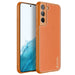 Dux Ducis Yolo elegant cover made of ecological leather for Samsung Galaxy S22 + (S22 Plus) orange - Cell phone cases