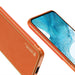 Dux Ducis Yolo elegant cover made of ecological leather for Samsung Galaxy S22 + (S22 Plus) orange - Cell phone cases