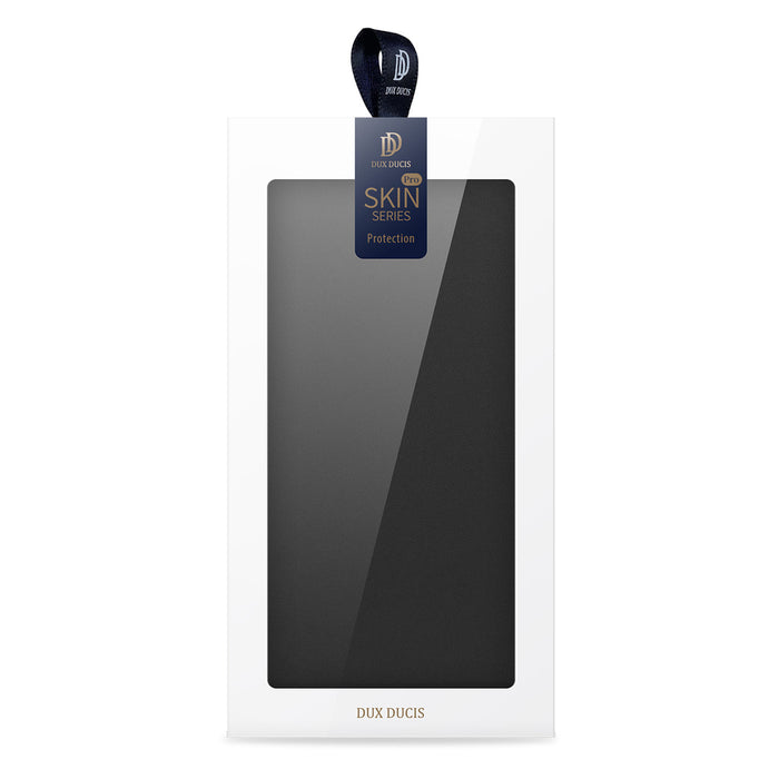 Dux Ducis Skin Pro case for Oppo Reno 8 Pro flip cover card wallet stand black