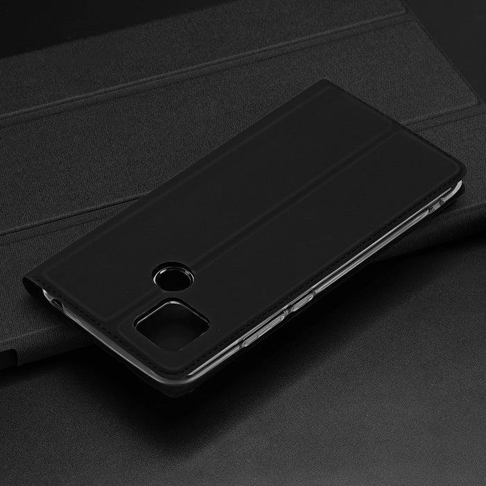 Dux Ducis Skin Pro case for Oppo Reno 8 Pro flip cover card wallet stand blue