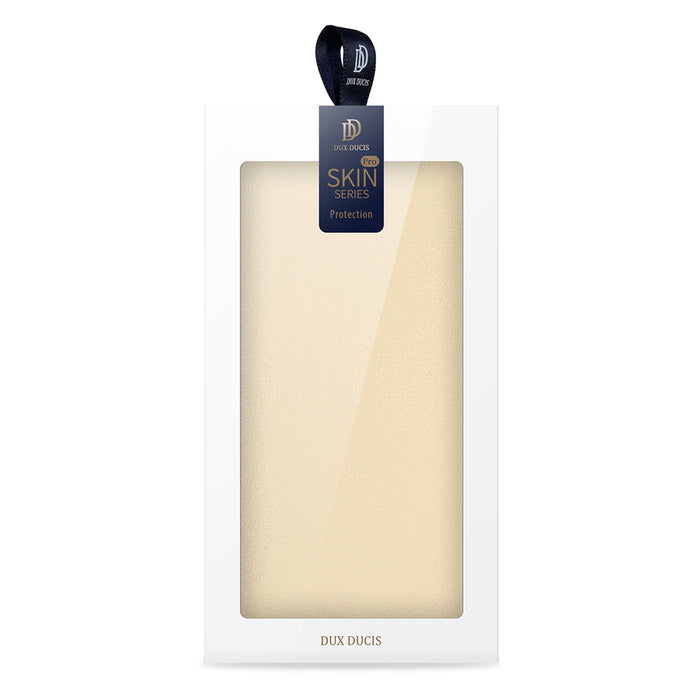 Dux Ducis Skin Pro Case Xiaomi 13 Flip Card Wallet Gold Stand