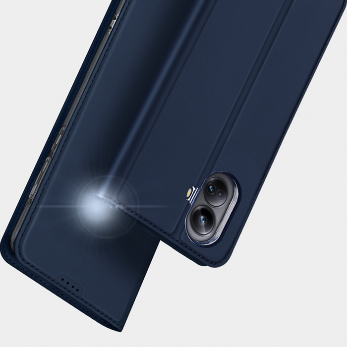 Dux Ducis Skin Pro Case for Realme 10 Pro Flip Card Wallet Stand Blue