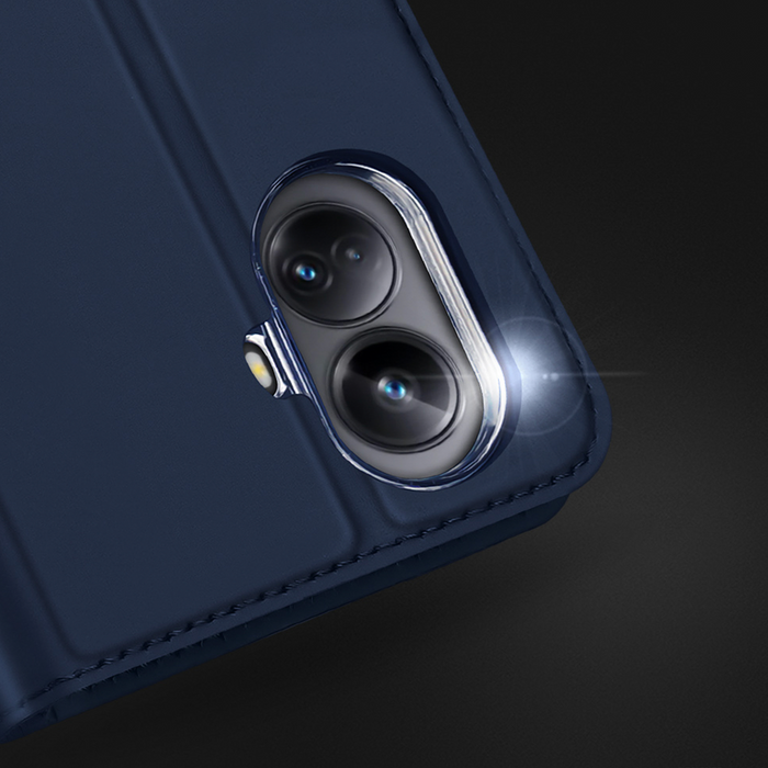 Dux Ducis Skin Pro Case for Realme 10 Pro Flip Card Wallet Stand Blue