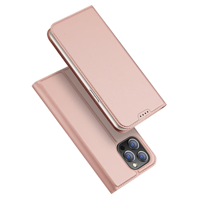 Dux Ducis Skin Pro Wallet Case for iPhone 15 Pro Max - Pink