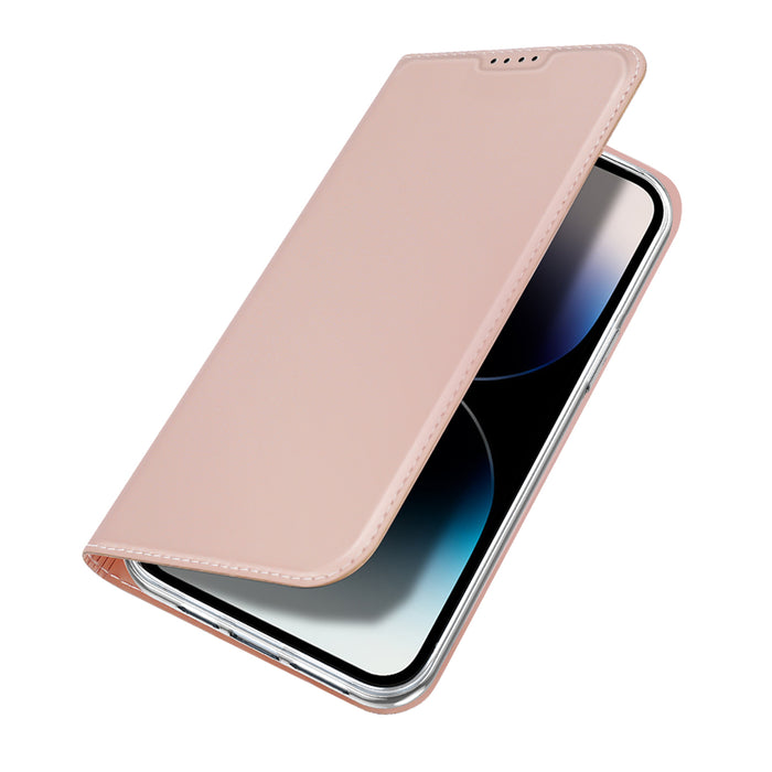 Dux Ducis Skin Pro Wallet Case for iPhone 15 Pro - Pink