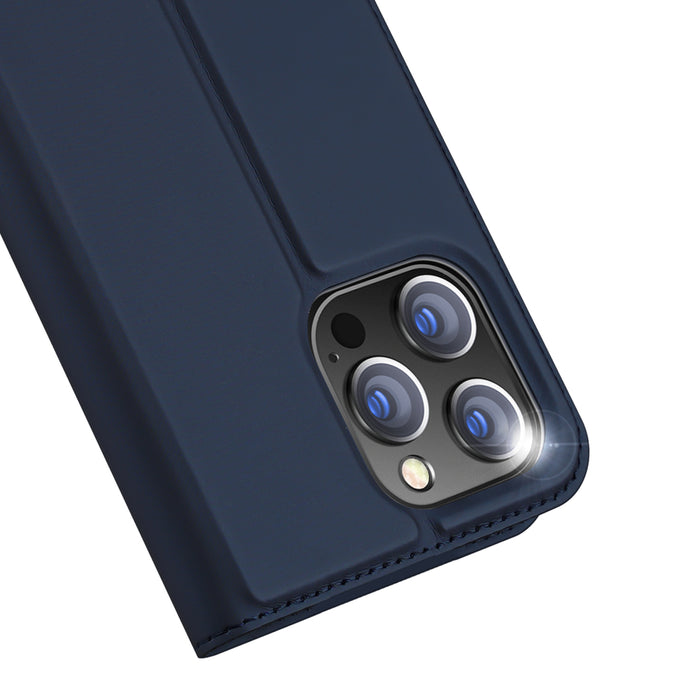 Dux Ducis Skin Pro Wallet Case for iPhone 15 Pro - Blue