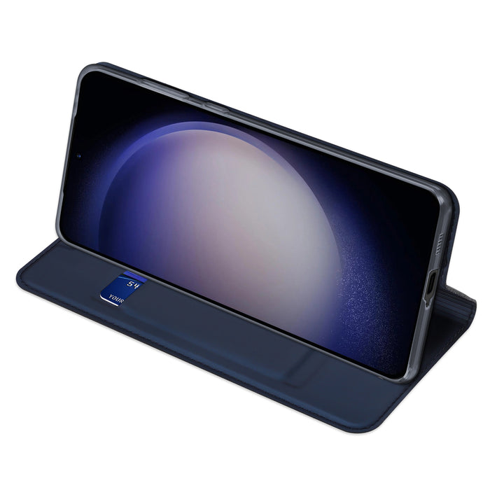Dux Ducis Skin Pro case for Samsung S24+ with flap - blue