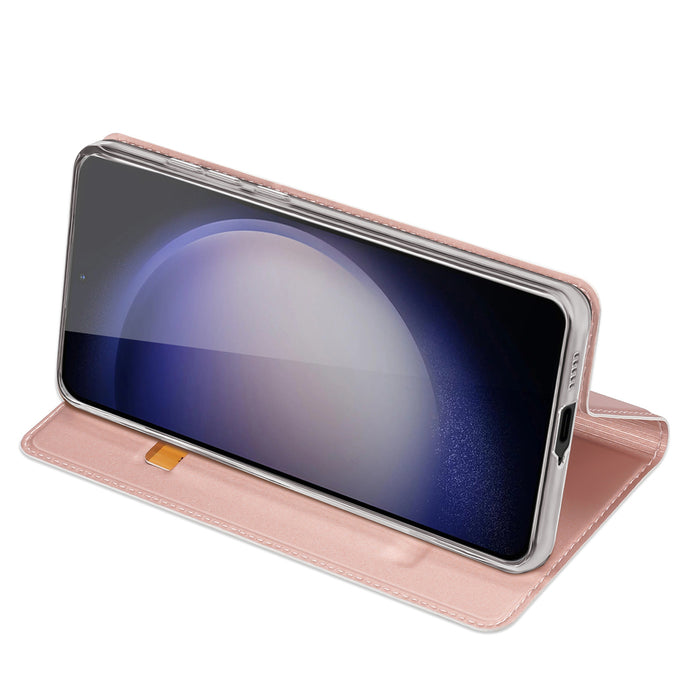 Dux Ducis Skin Pro case for Samsung S24+ with flap - pink