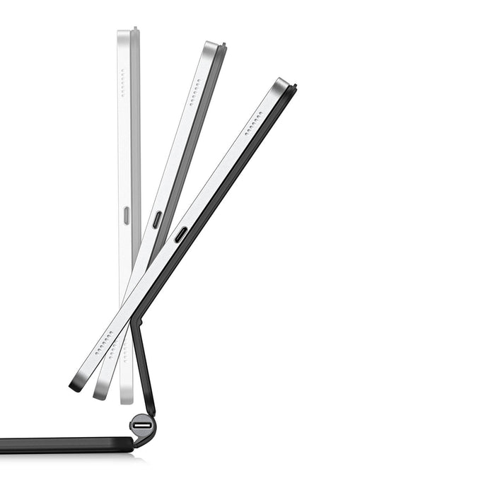 Dux Ducis Keyboard (MK Series) Case with Bluetooth Keyboard for Samsung Galaxy Tab S9 / S8 / S7 - Black