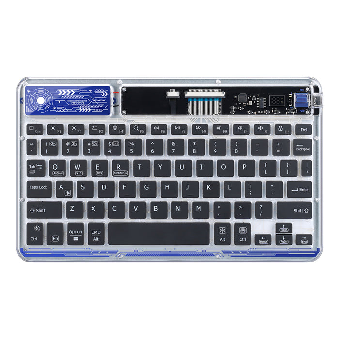 Dux Ducis Keyboard (CK Series) Wireless for Laptop / Tablet / Phone - Transparent