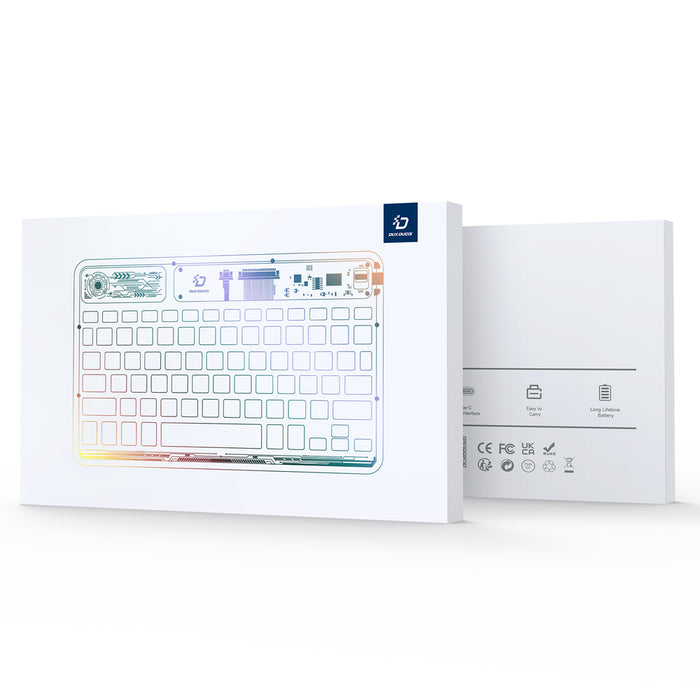 Dux Ducis Keyboard (CK Series) Wireless for Laptop / Tablet / Phone - Transparent